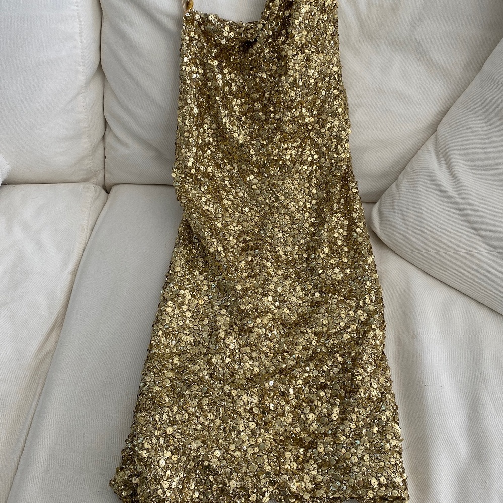 Kaufman Franco sequined dress